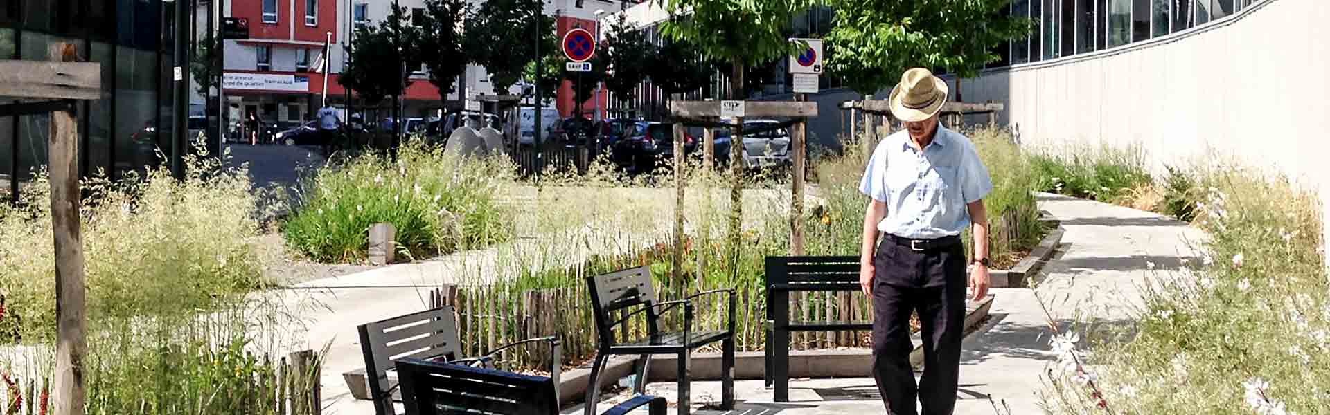 Création de la rue des Herses, une rue salon 